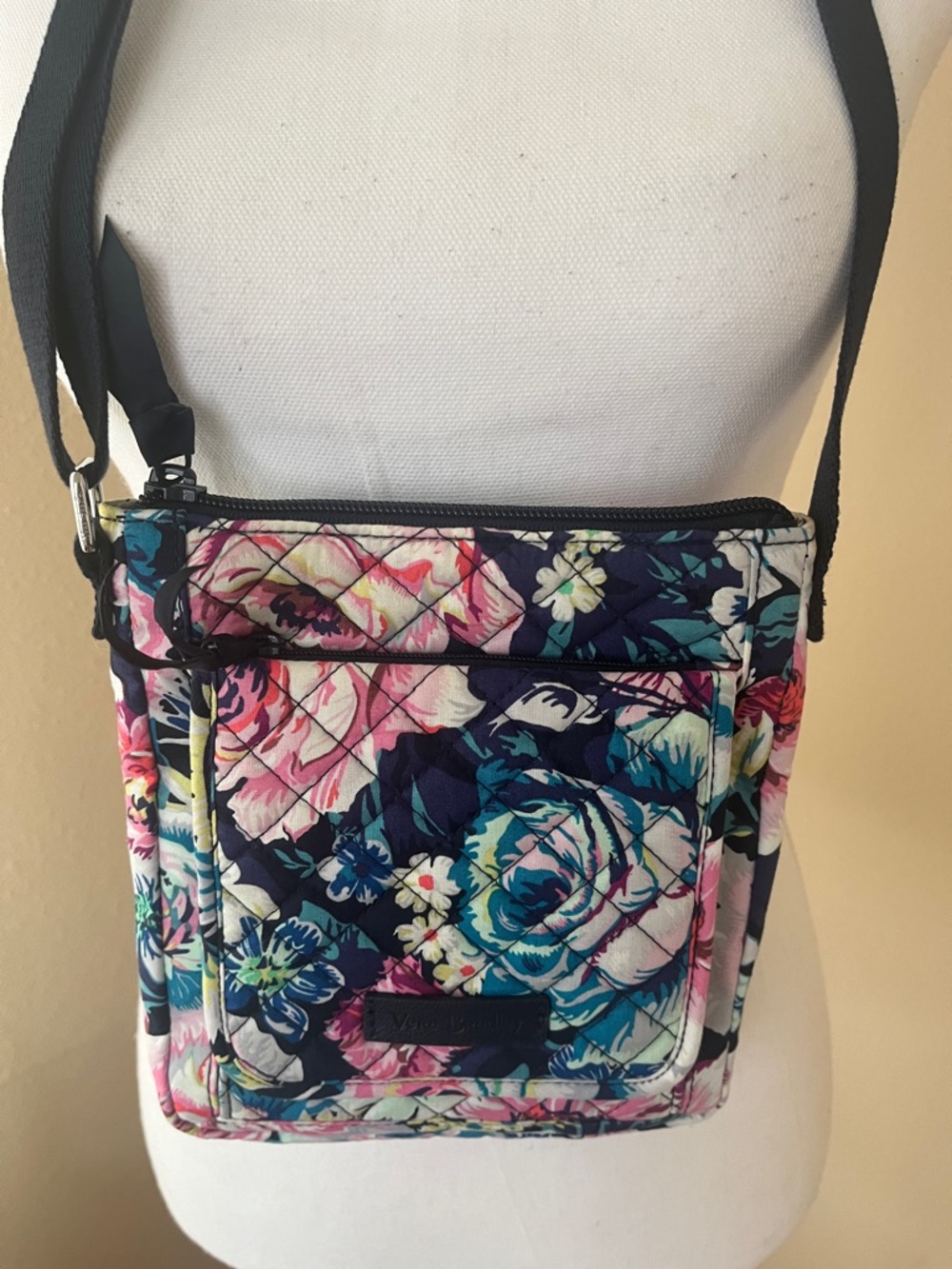 VERA BRADLEY Garden Grove crossbody bag RFID Mini